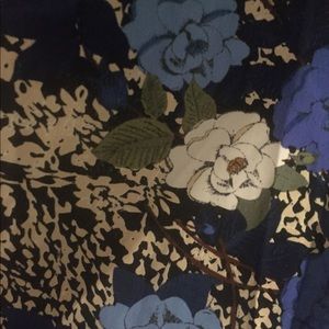 Floral Lularoe Lindsay Large